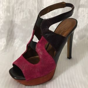 JESSICA SIMPSON SUPER SEXY SUEDE PUMPS! GREAT $$$$